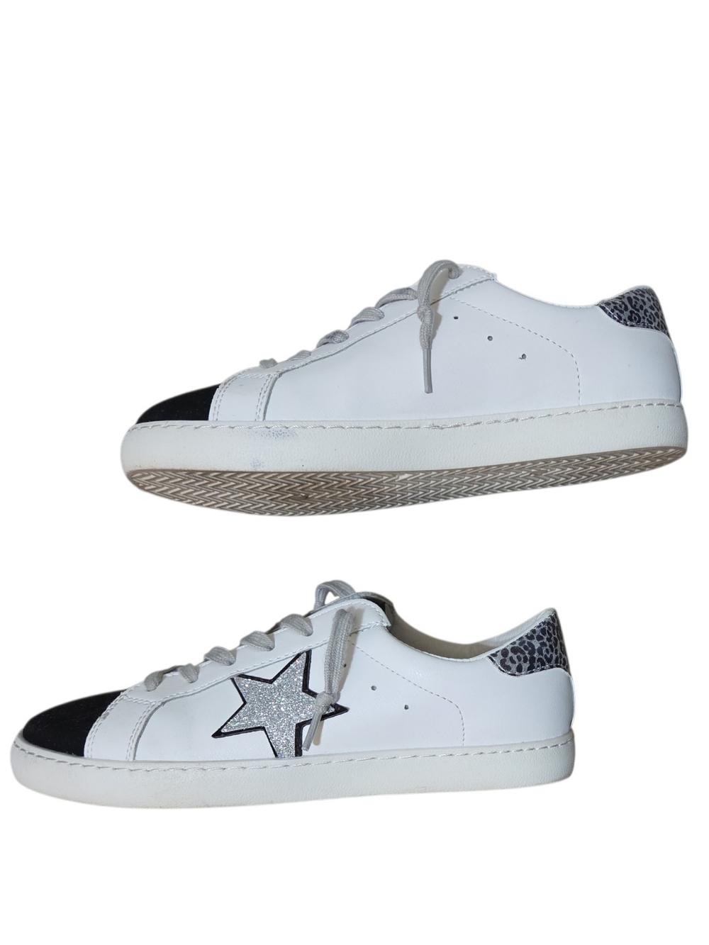 Vintage Havana Bianca White Sneakers Size 9 - Picture 5 of 10